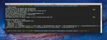 Output from a terminal. I know this sucks.